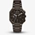 Armani Exchange Mens Bass Dual-Time Brown Bracelet Watch AX1479