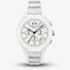 Armani Exchange Mens Sync White Chronograph Strap Watch AX4175