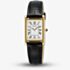 Seiko Ladies Classic Dress Gold Tone Leather Strap Watch SWR108P1