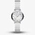 Emporio Armani Ladies Archelia Silver Mother Of Pearl Dial Bracelet Watch AR11807