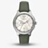 Emporio Armani Mens Dario Cream Chronograph Dial Leather Strap Watch AR11801