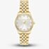 BOSS Ladies Graceful Gold Tone Crystal Silver Dial Watch 1502810