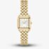 BOSS Ladies Mae Petite Gold Tone Rectangle Watch 1502823