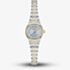 BOSS Ladies Candor Gracey Two Tone Blue Dial Bracelet Watch 1502862