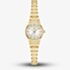 BOSS Ladies Candor Gracey Golden Silver Dial Bracelet Watch 1502863
