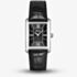 BOSS Mens Principle Rectangle Dial Black Leather Strap Watch 1514277