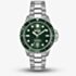 BOSS Mens Troper Sport Green Stainless Steel Bracelet Watch 1514294
