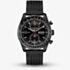 BOSS Mens Skytraveller Chronograph Black Dial Mesh Bracelet Watch 1514348