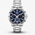 BOSS Mens Troper Blue Dial Chronograph Watch 1514069