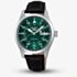 Seiko 5 Kelly Green 'Flieger' Suit Style  Green Dial Brown Leather Strap  Watch SRPJ89K1