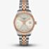 Tissot Ladies Ballade Two Tone Grey Rose Gold Bracelet Watch T156.210.22.031.01
