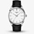 Tissot Mens PR 100 White Dial Black Leather Strap Watch T150.410.16.011.00