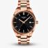Tissot Mens PR100 Rose Gold Black Dial Date Watch T150.410.33.051.00