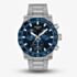 Tissot Mens SuperSport Blue Chronograph Dial Stainless Steel Bracelet Watch T125.417.11.041.00