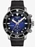Tissot Mens T-Sport Seastar 1000 Chronograph Blue Dial Black Rubber Strap Watch T120.417.17.041.00