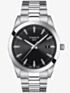 Tissot Mens Gentleman Black Dial Bracelet Watch T127.410.11.051.00