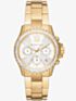 Michael Kors Ladies Everest Chronograph Silver Dial Watch MK7212