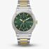 Guess Mens Jet Two Tone Green Dial Watch GW0795G1