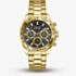 Guess Mens Arthur Gold Tone Chronograph Bracelet Watch GW1058G2