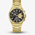 Guess Mens Blake Gold & Black Bracelet Watch GW1122G2