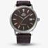 Orient Mens AC0F Brown Dial Leather Strap Watch RA-AC0F17Y