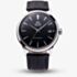 Orient Unisex Bambino Black Dial Leather Strap Watch RA-AC0M02B