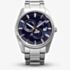 Orient Mens Stretto Sun & Moon Blue Dial Bracelet Watch RA-AK0315L