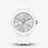 Diesel Mens Stinger White Dial Rubber Strap Watch DZ2244