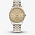 Vivienne Westwood Ladies Wallace Two Tone Patterned Champagne Dial Watch VV208CPSG