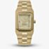 Vivienne Westwood Ladies Brunswick Gold Tone Rectangle Dial Watch VV333LOLGD