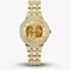 Bulova Phantom Crystal Gold Plated Watch 97L176