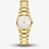 Bulova Ladies Super Seville Mini Gold Tone Bracelet Watch 97L189