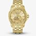 Bulova Mens Marine Star Marc Anthony Gold Tone Bracelet Watch 97A200