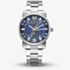 G Star Mens Rovic Blue Dial Silver Bracelet Watch GSW.509.05