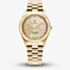 Jacques du Manoir Mens Inspiration Business Gold Dial Stainless Steel Bracelet Watch JWG03002