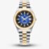 Jacques du Manoir Mens Inspiration Business Blue Dial Two Tone Stainless Steel Bracelet Watch JWG03003