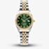 Jacques du Manoir Ladies Inspiration Elegance Green Dial Two Tone Stainless Steel Bracelet Watch JWL01206