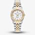 Jacques du Manoir Ladies Inspiration Roman II White Dial Two Tone Stainless Steel Bracelet Watch JWL01305