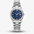 Jacques du Manoir Ladies Inspiration Roman II Blue Dial Stainless Steel Bracelet Watch JWL01307