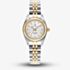 Jacques du Manoir Ladies Inspiration Classic Silver Dial Two Tone Stainless Steel Bracelet Watch JWL02101