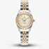 Jacques du Manoir Ladies Inspiration Classic Gold Dial Two Tone Stainless Steel Bracelet Watch JWL02102