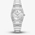 Jacques du Manoir Ladies Horizon Silver Dial Stainless Steel Bracelet Watch JWL03601
