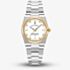 Jacques du Manoir Ladies Horizon White Dial Stainless Steel Bracelet  Watch JWL03605