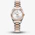Jacques du Manoir Ladies Inspiration Prime Silver Dial Two Tone Stainless Steel Bracelet Watch JWL03904