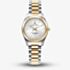 Jacques du Manoir Ladies Inspiration Prime Silver Dial Two Tone Stainless Steel Bracelet Watch JWL03905