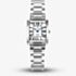 Jacques du Manoir Ladies Emily White Dial Stainless Steel Bracelet Watch JWL04401