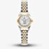 Jacques du Manoir Ladies Mini Inspiration White Mother Of Pearl Dial Two Tone Bracelet Watch JWL05102