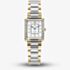 Jacques du Manoir Ladies Emily White Dial Two Tone Bracelet Watch JWL05503