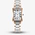 Jacques du Manoir Ladies Emily White Dial Two Tone Bracelet Watch JWL05804