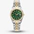 Jacques du Manoir Ladies Inspiration Classic Green Dial Two Tone Bracelet Watch JWN02301